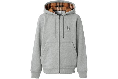 burberry pale grey melange|burberry letter graphic cotton.